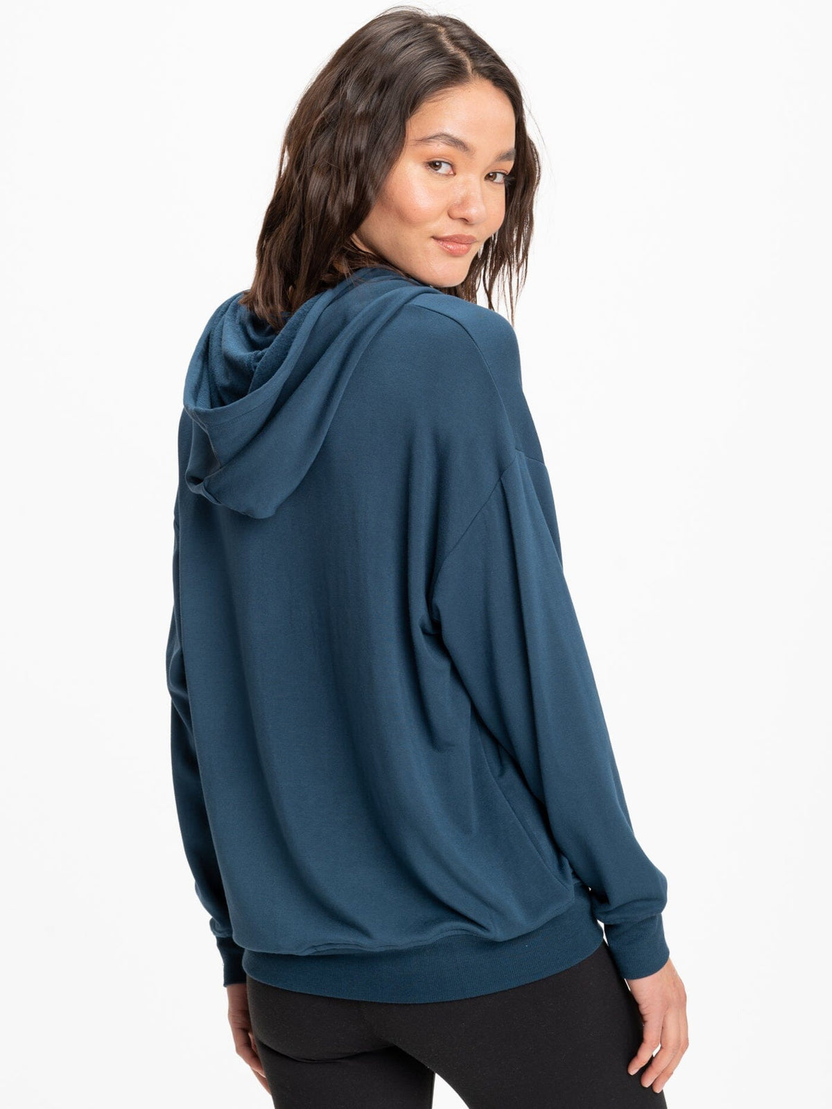 Madge Feather Fleece Pullover Hoodie