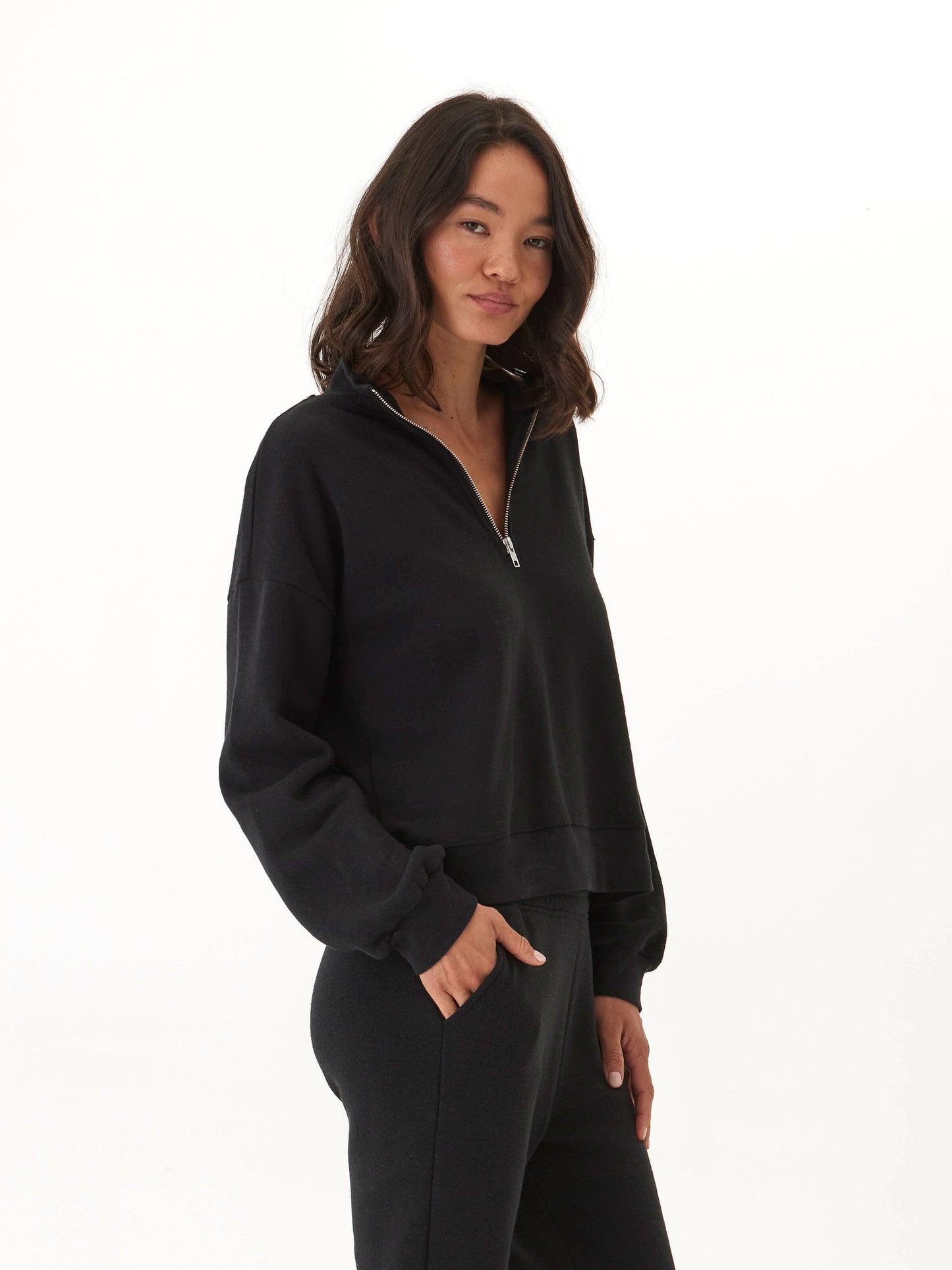Constance Tribend Fleece Half Zip Pullover