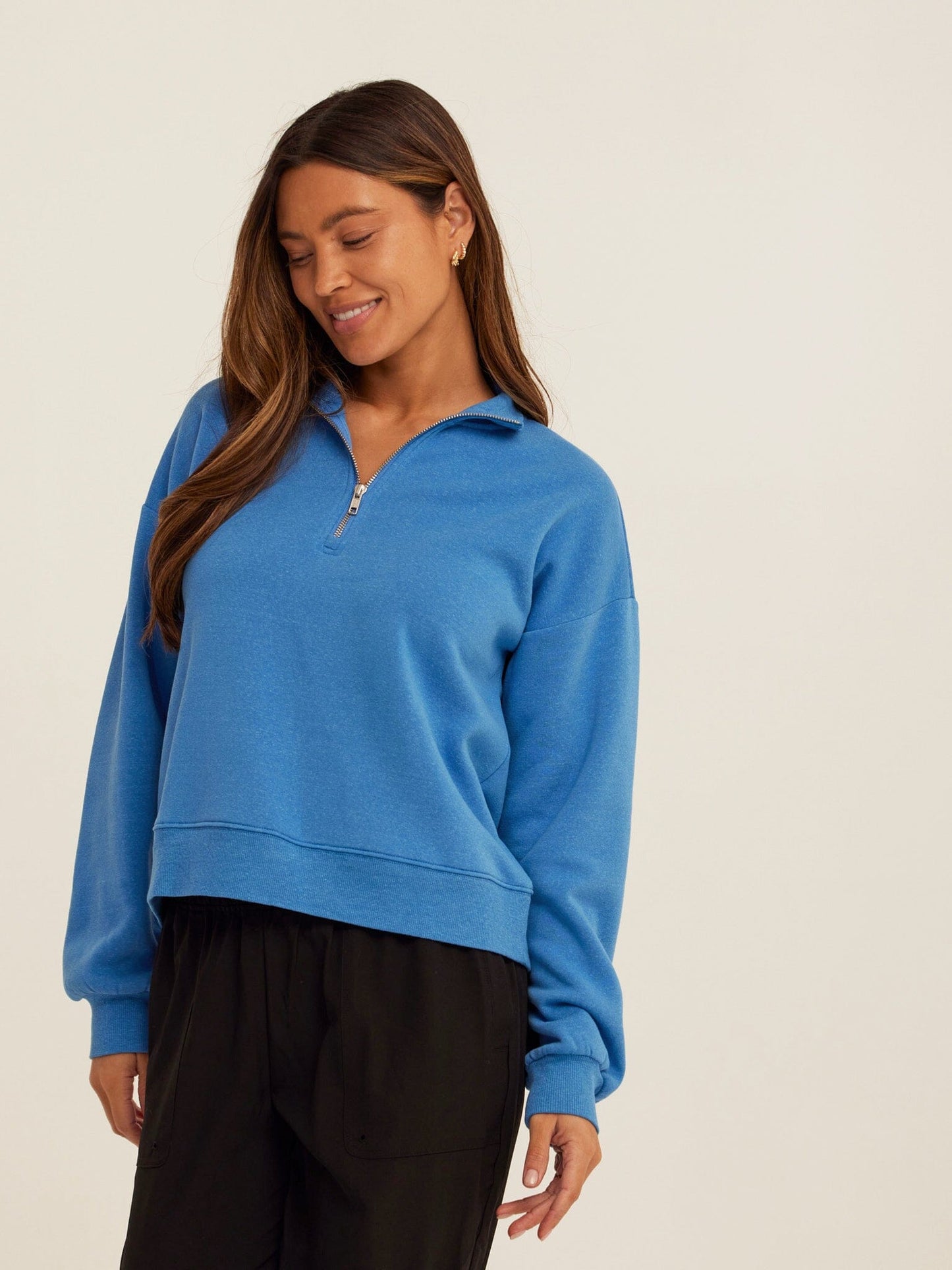 Constance Tribend Fleece Half Zip Pullover