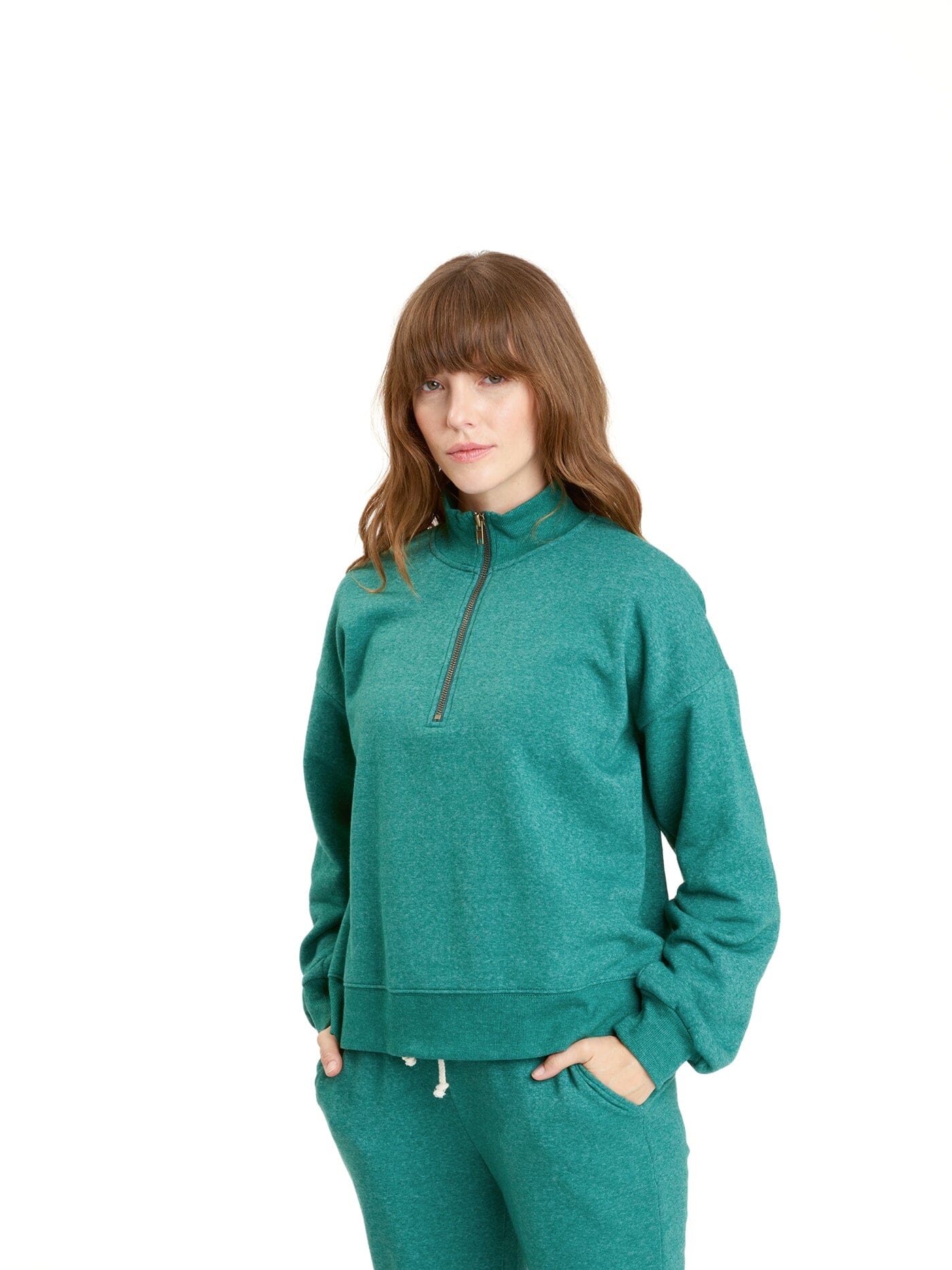 Constance Tribend Fleece Half Zip Pullover