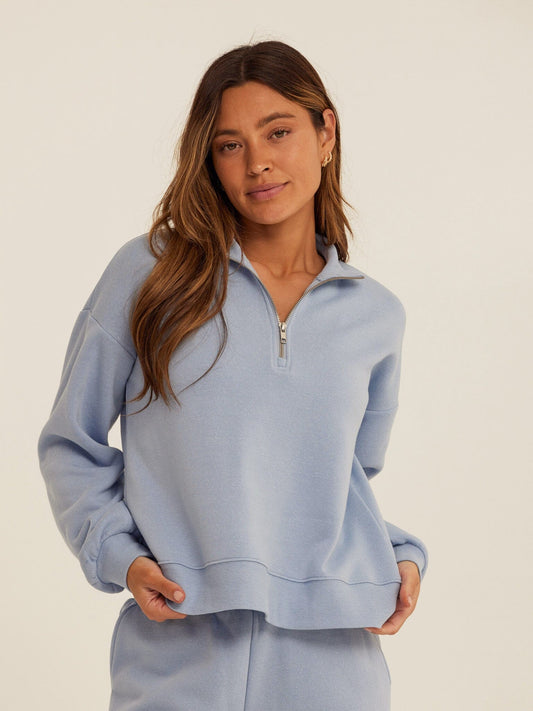 Constance Tribend Fleece Half Zip Pullover
