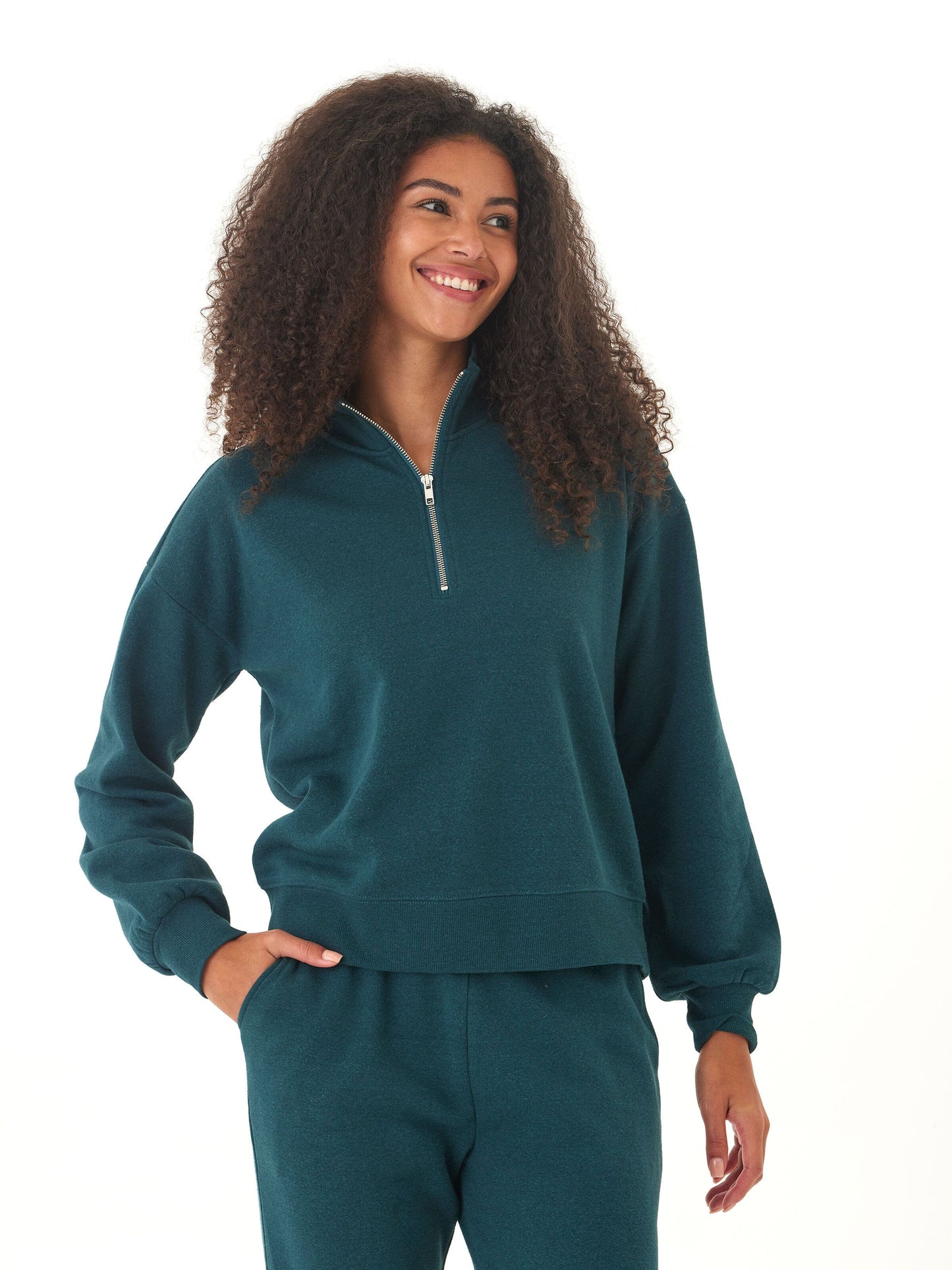 Constance Tribend Fleece Half Zip Pullover
