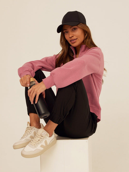 Constance Tribend Fleece Half Zip Pullover