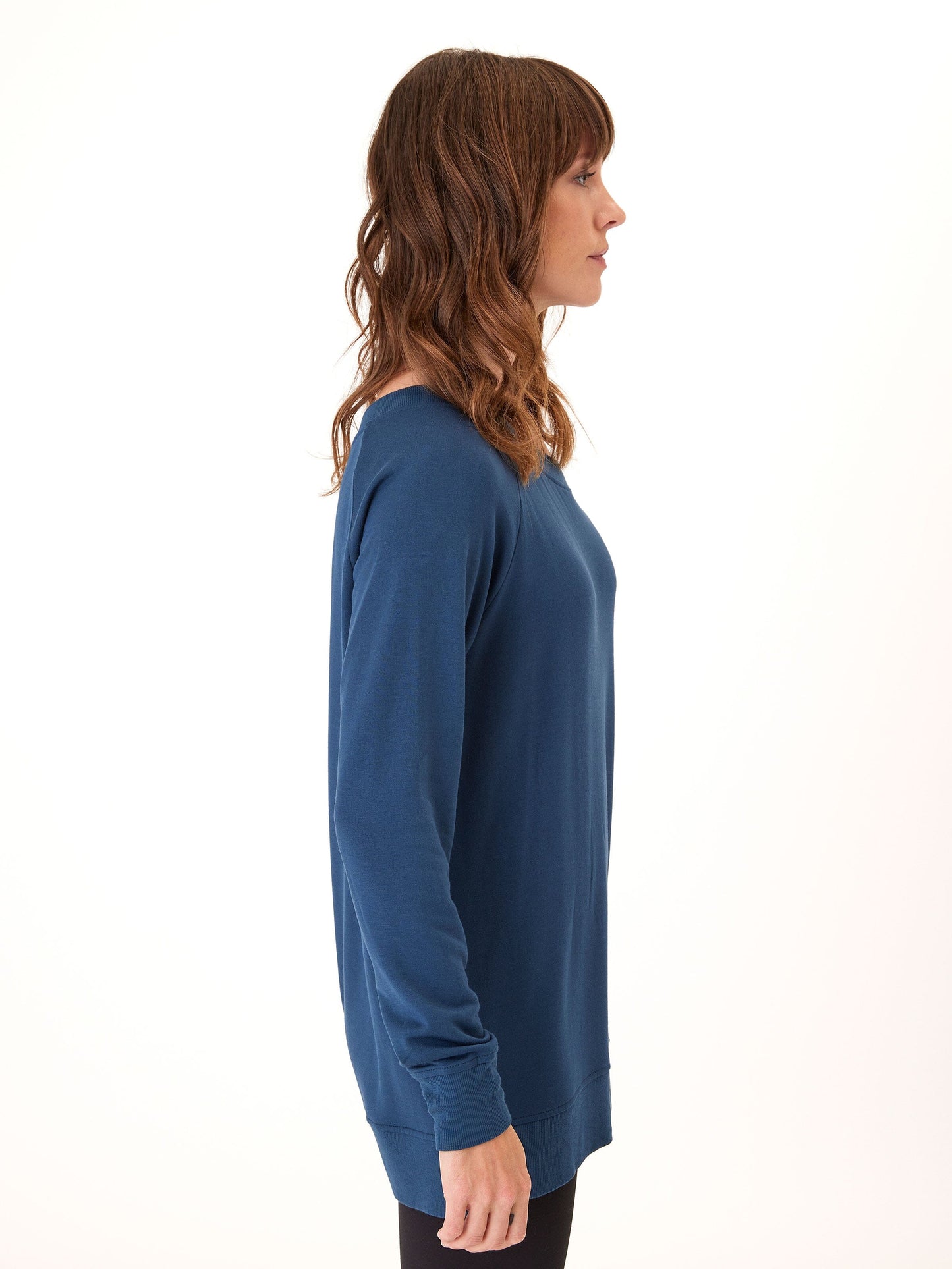 Ohara Feather Fleece Off Shoulder Sweatshirt