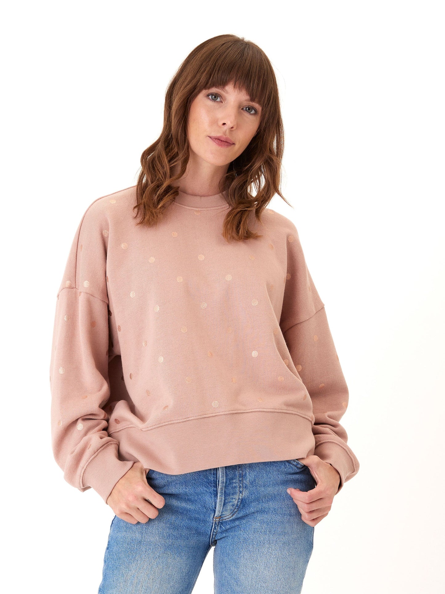 Naia Metallic Dot Pullover