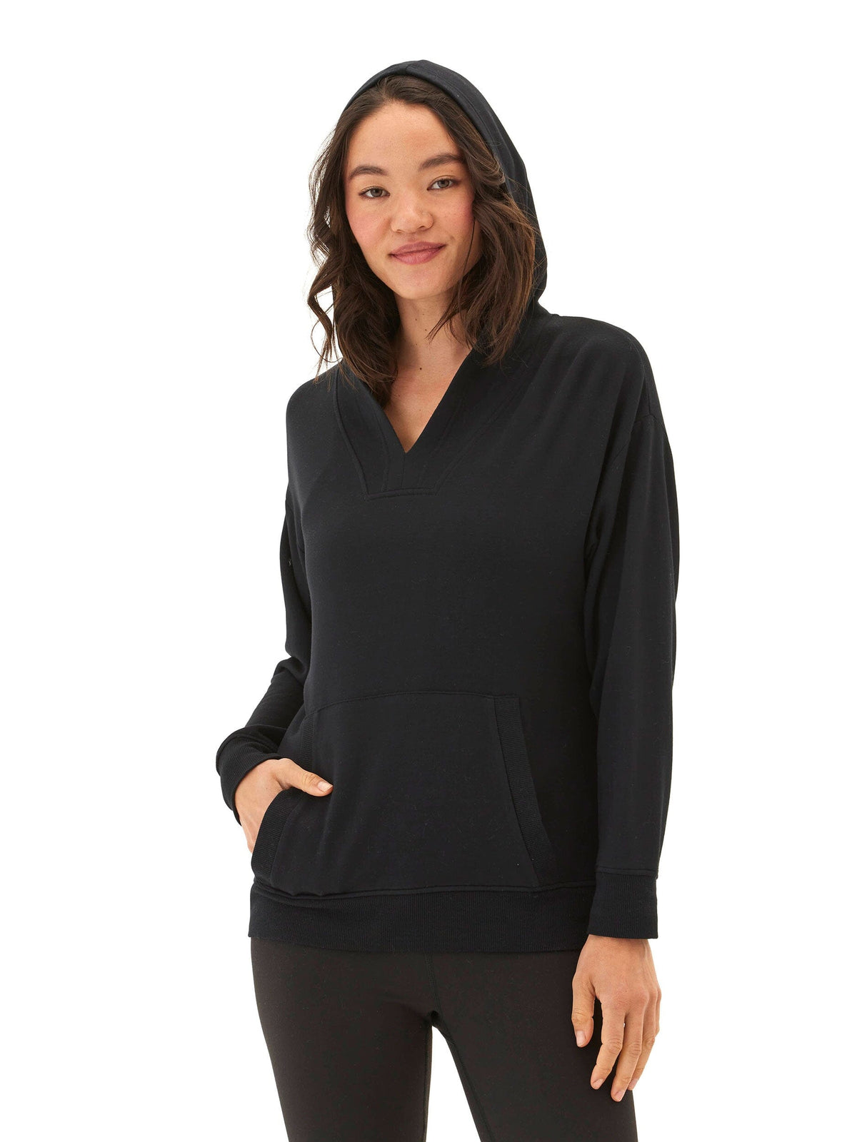 Raya Feather Fleece Pullover Hoodie