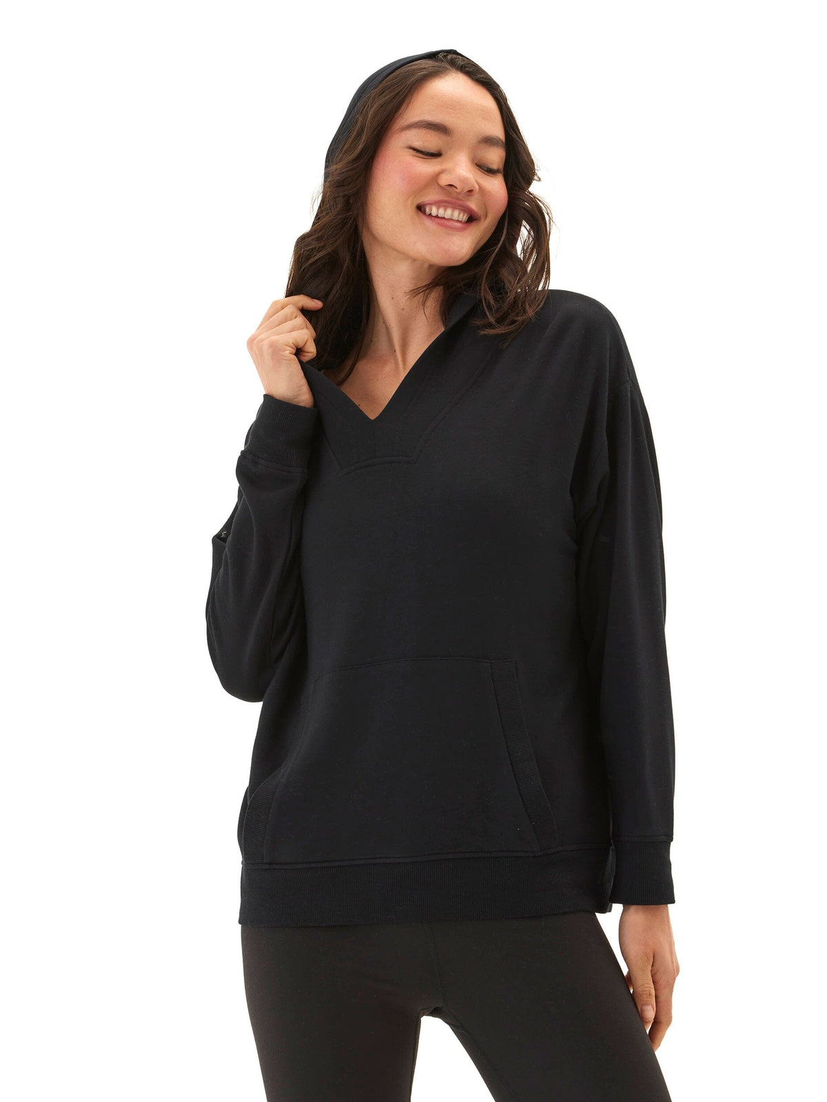 Raya Feather Fleece Pullover Hoodie