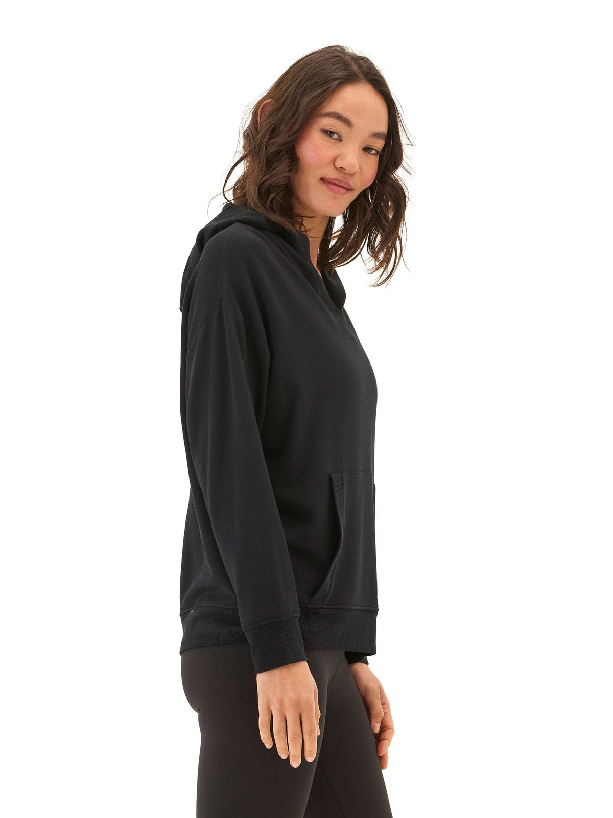 Raya Feather Fleece Pullover Hoodie