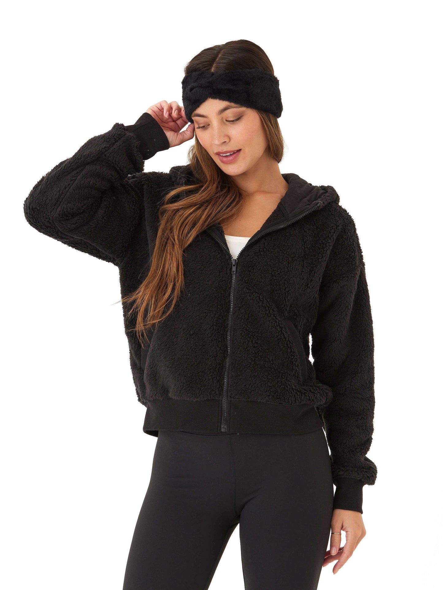 Fuzzy Knit Headband