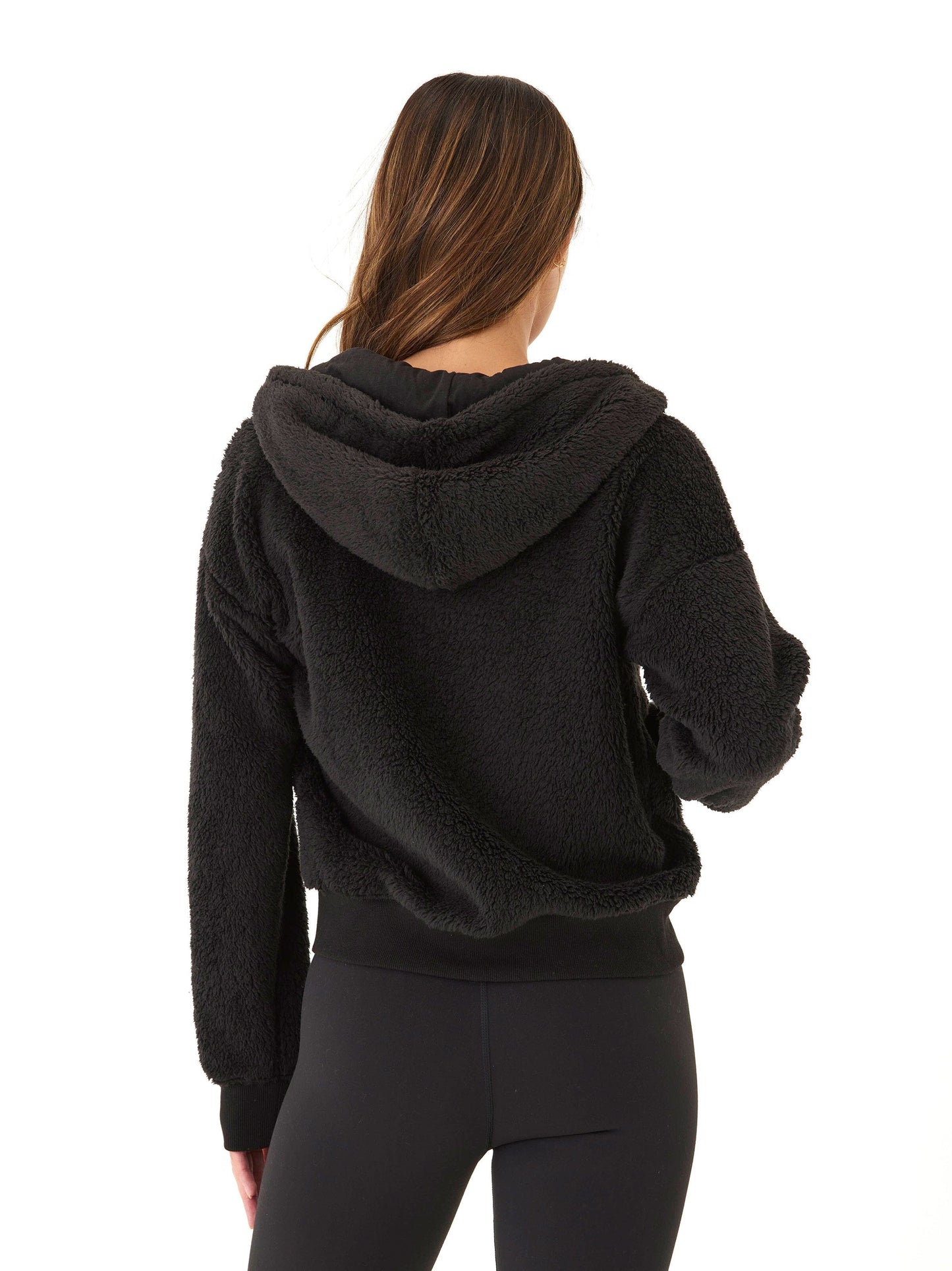 Izara Sherpa Full Zip Hoodie