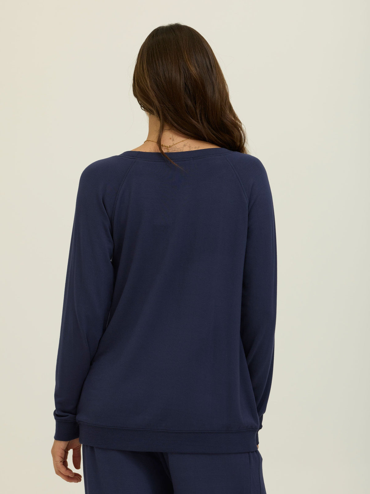 Priscilla Feather Fleece Raglan Sweatshirt