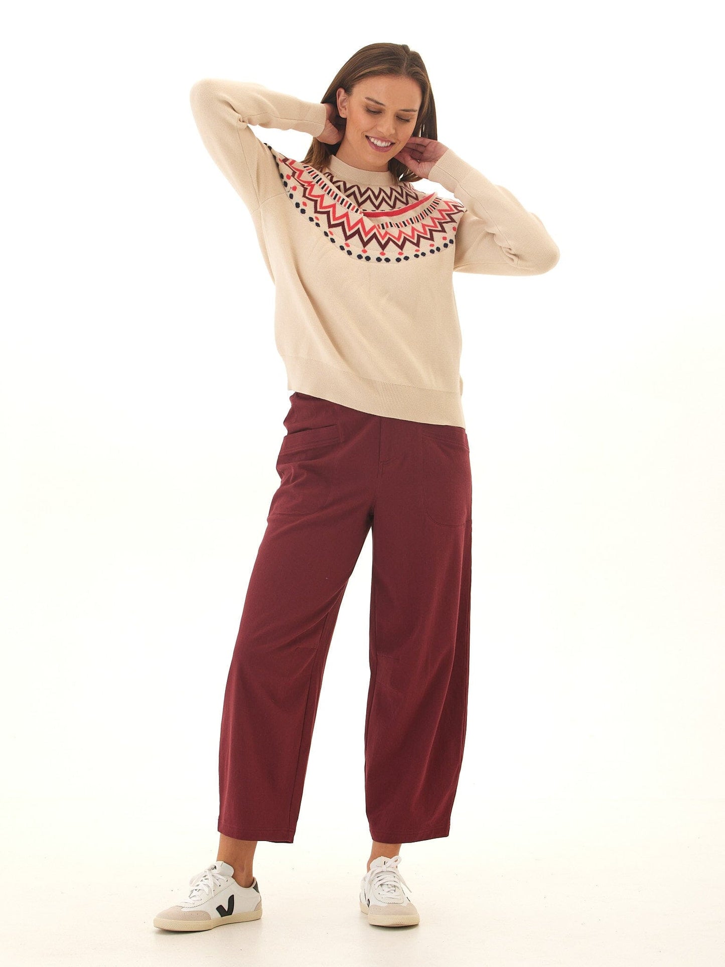 Deandra Fair Isle Cozy Sweater