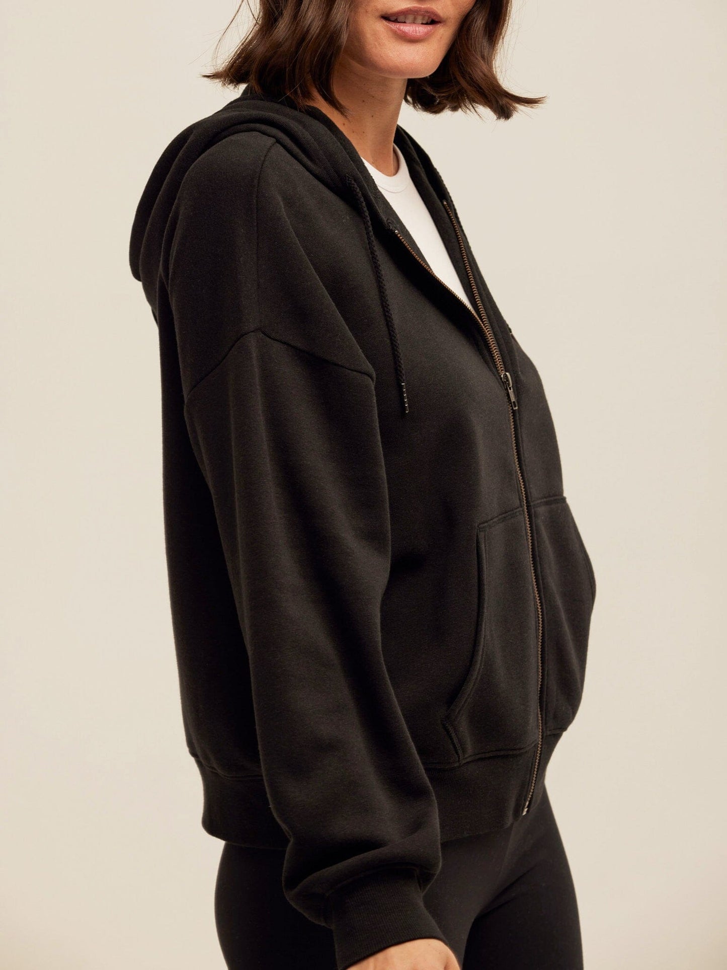 Corissa Triblend Fleece Zip Hoodie