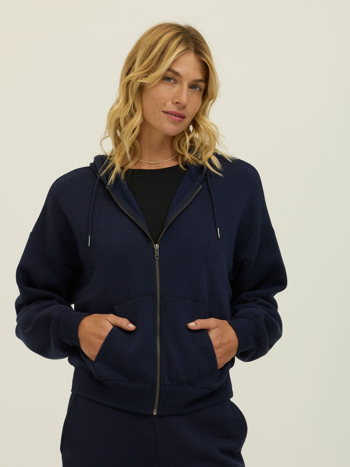 Corissa Triblend Fleece Zip Hoodie