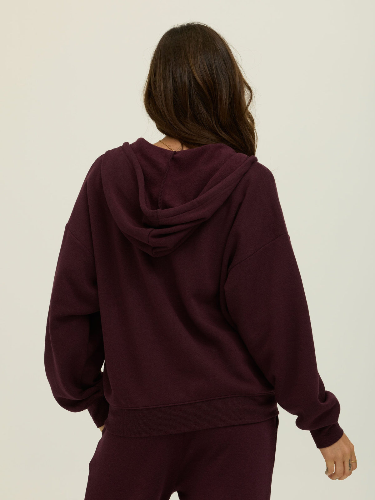 Corissa Triblend Fleece Zip Hoodie