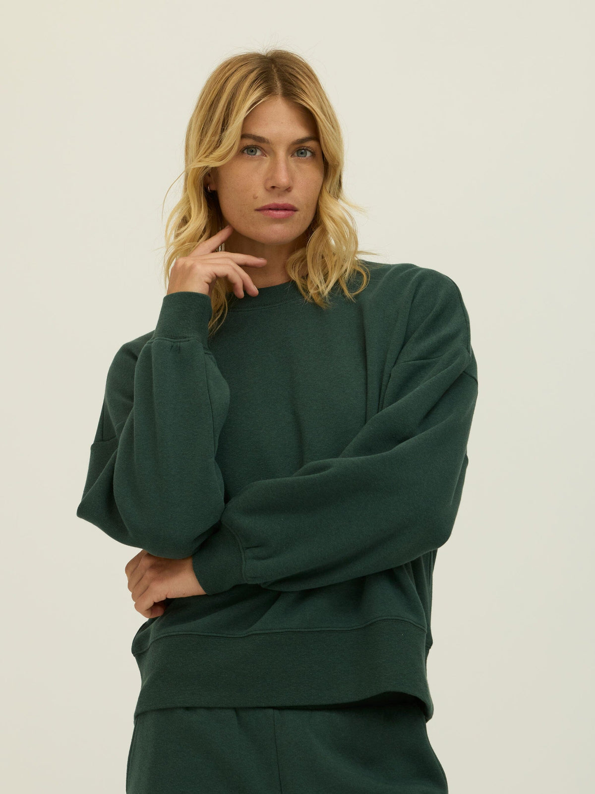 Blaise Triblend Fleece Pullover