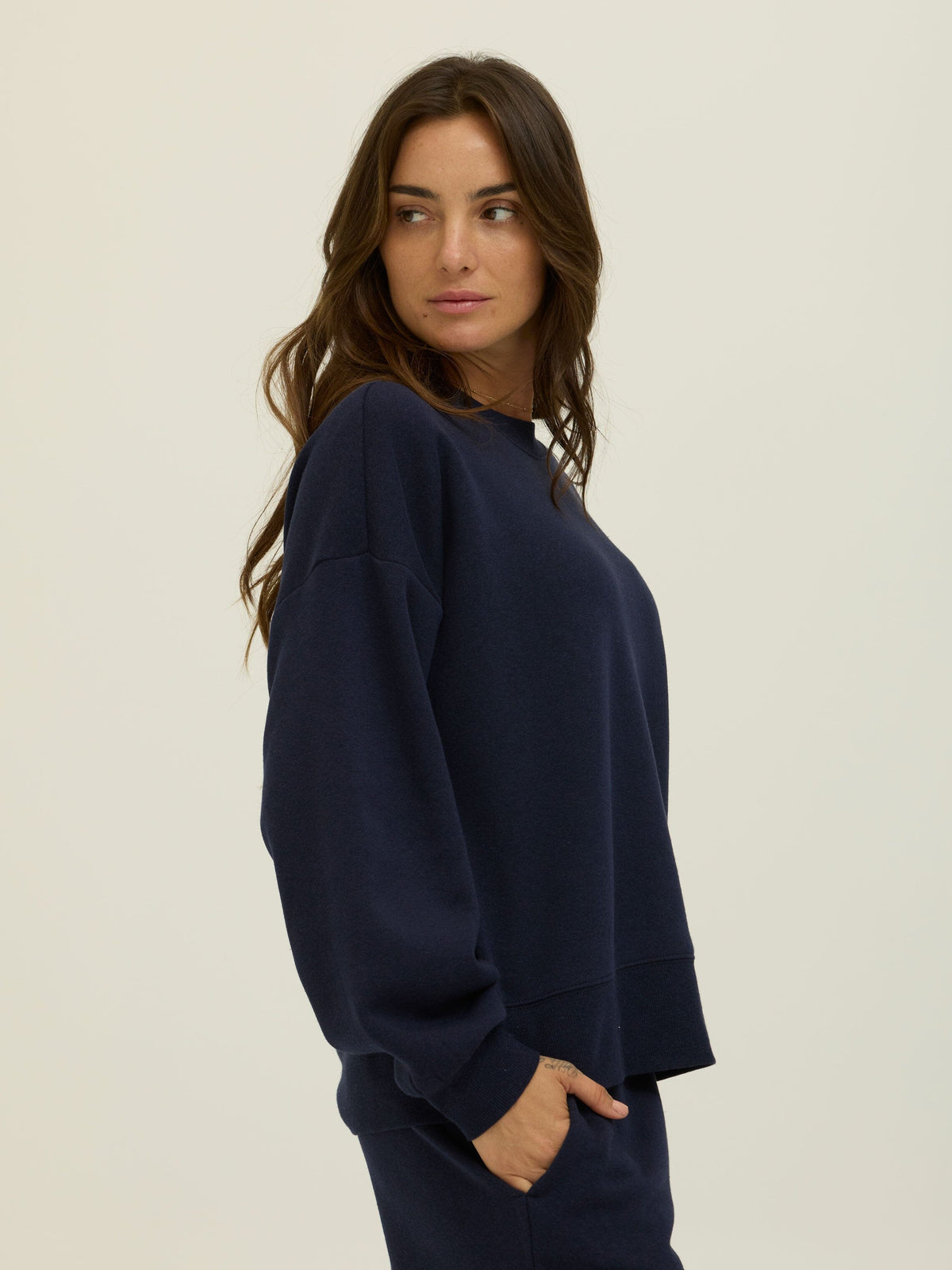 Blaise Triblend Fleece Pullover