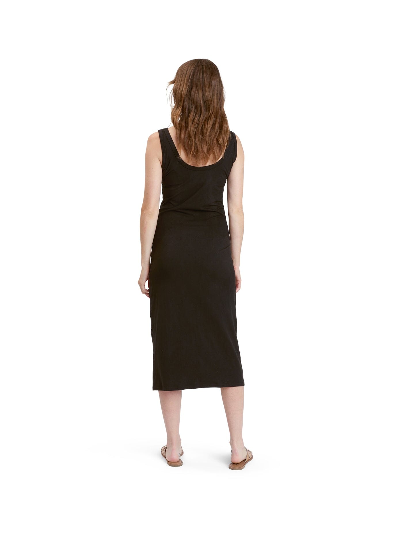 Catelynn Luxe Jersey Midi Tank Dress