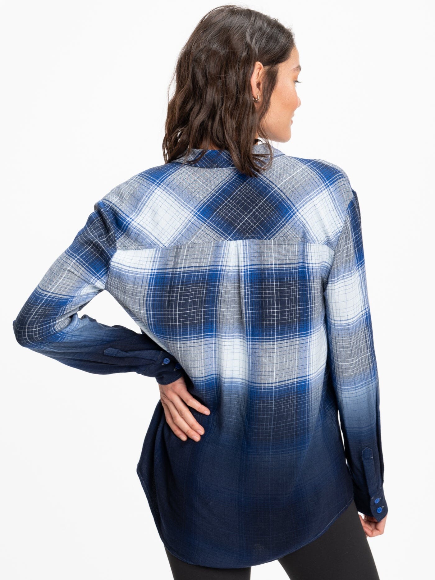 Marlow Woven Button-Up Plaid Shirt