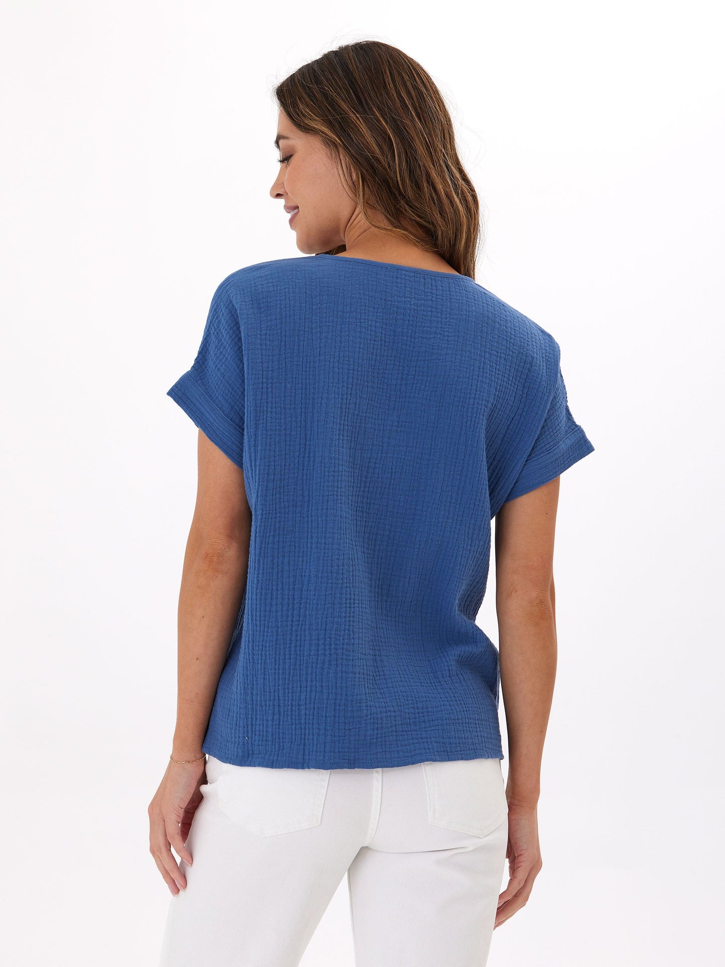 Celia Gauze Top