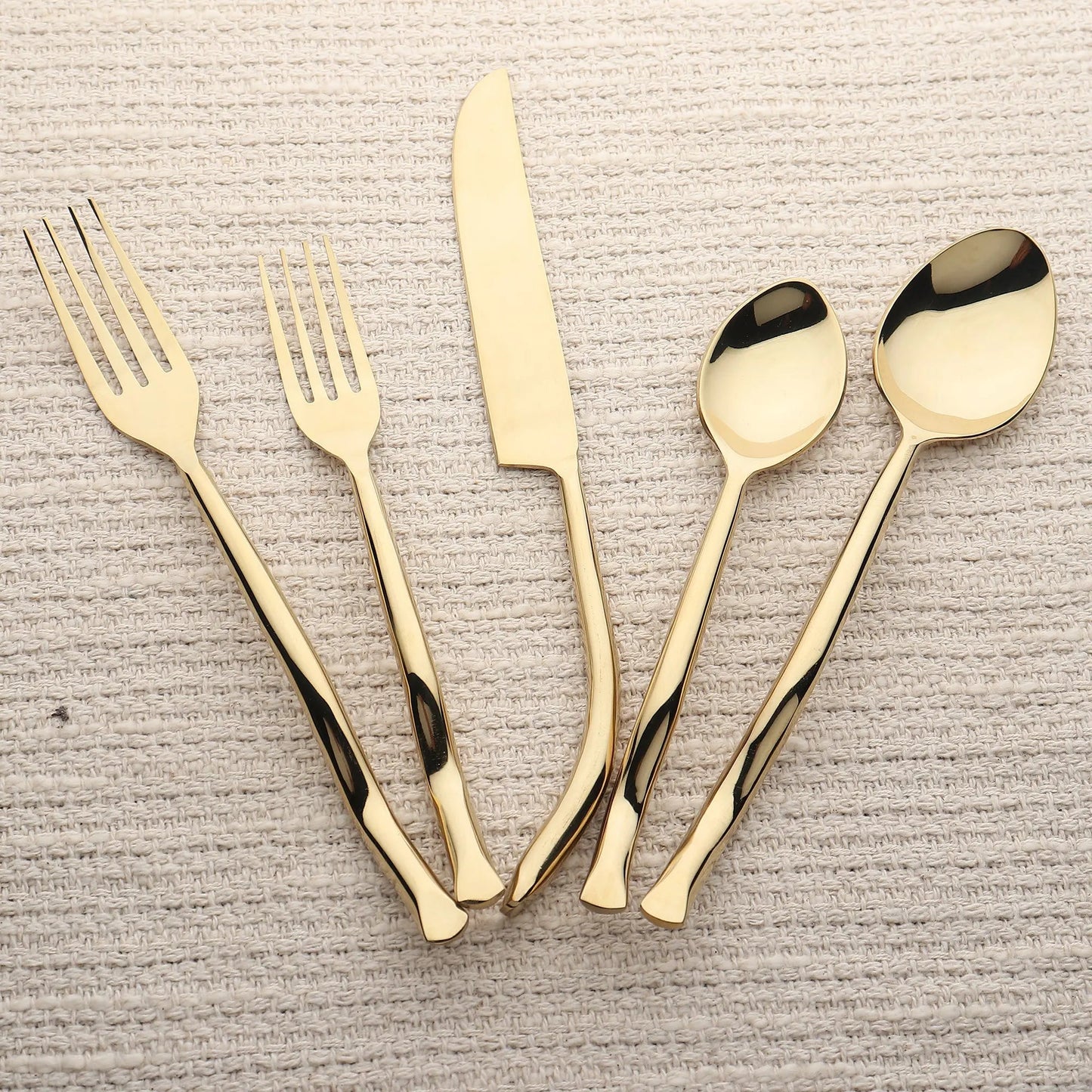 Twig PVD 5 Pc. Flatware Set