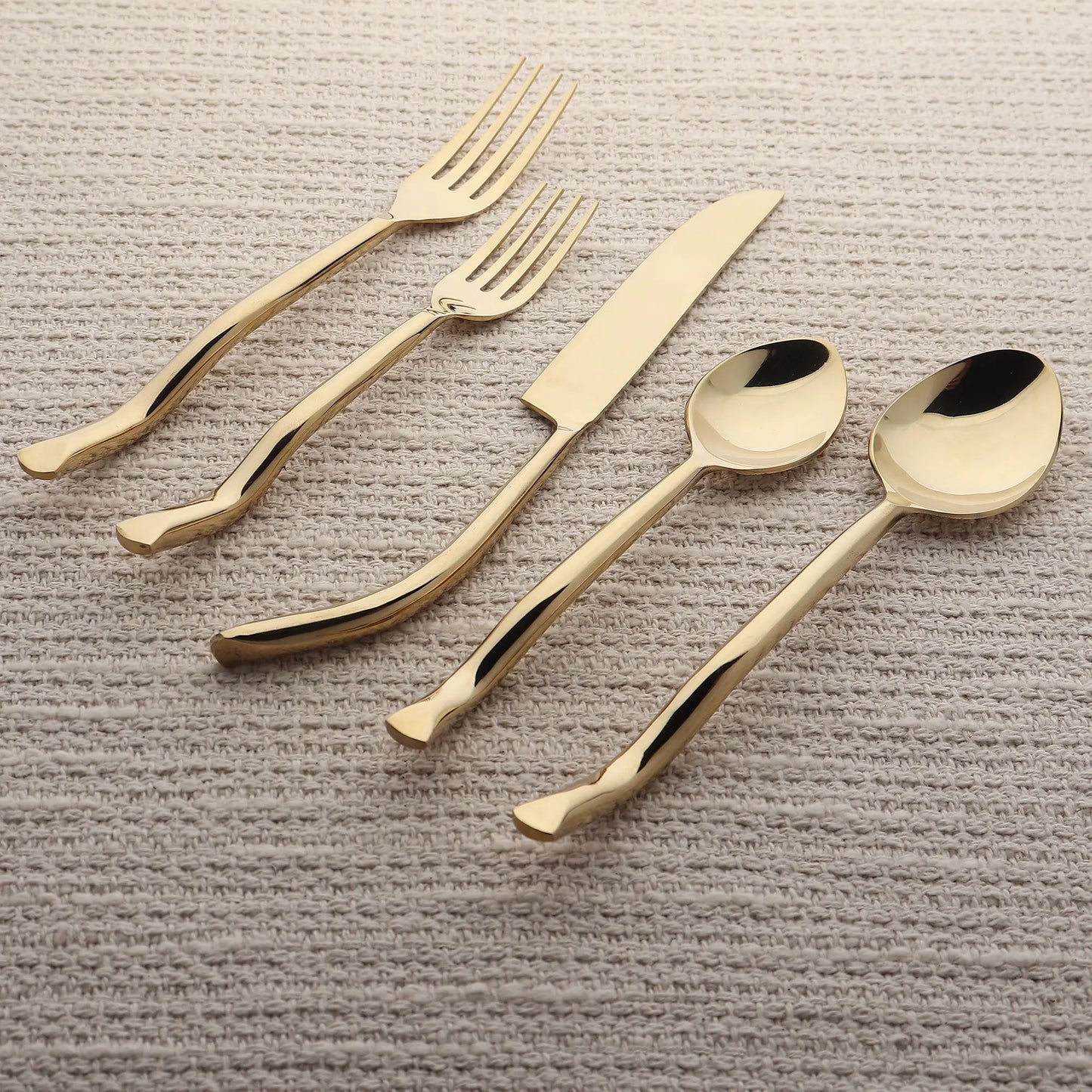 Twig PVD 5 Pc. Flatware Set