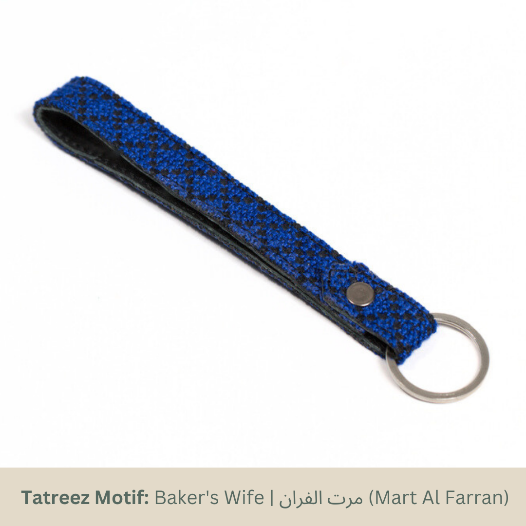 Lina Key Fob - Blue