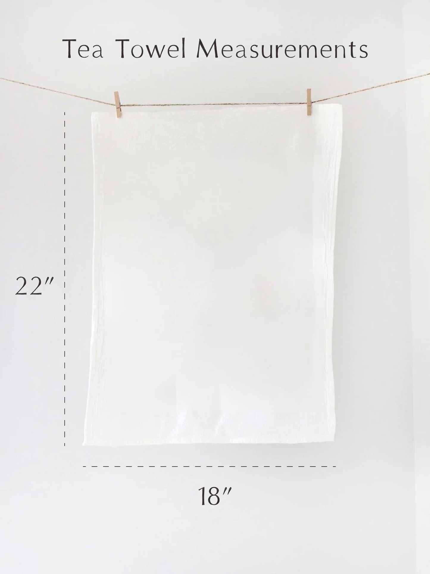 Peony Tea Towel