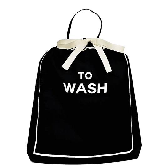 To Wash Laundry Bag – Black