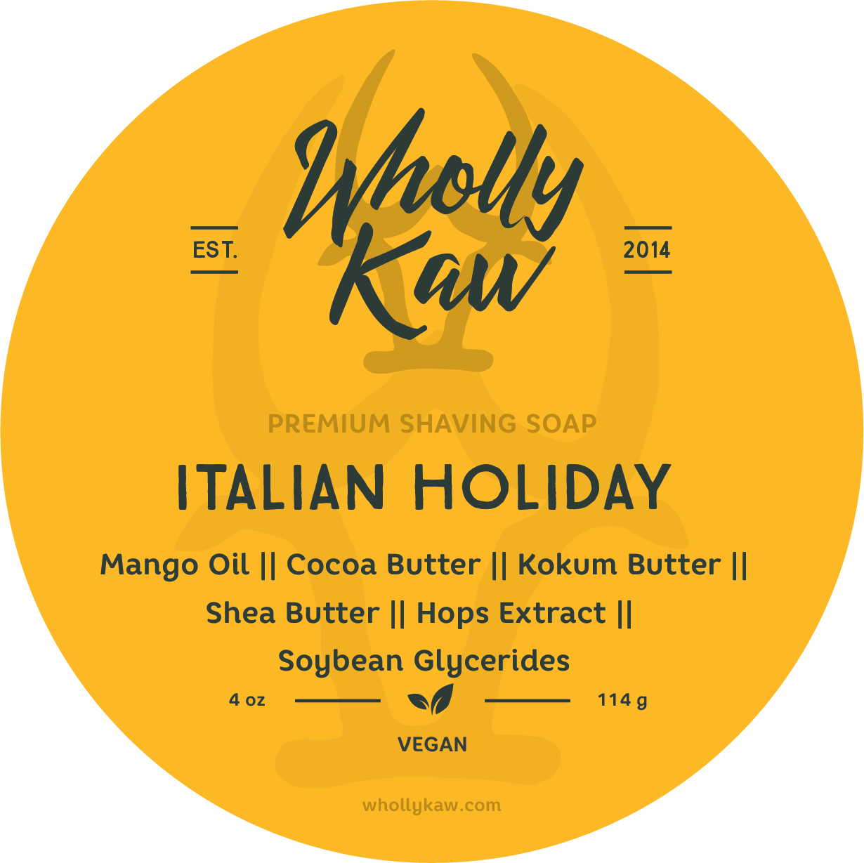 Italian Holiday Shaving Soap