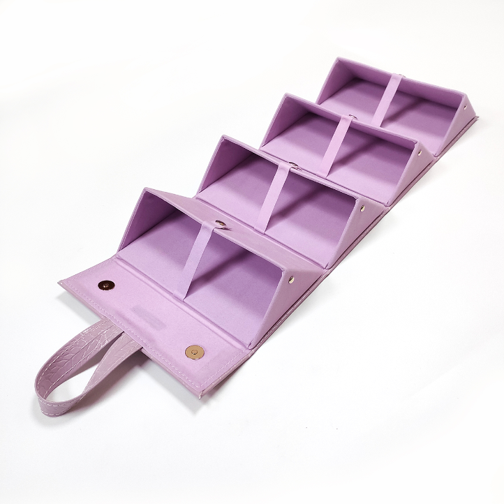 Lilac Faux Croco Travel Case - Osadia Concept Store