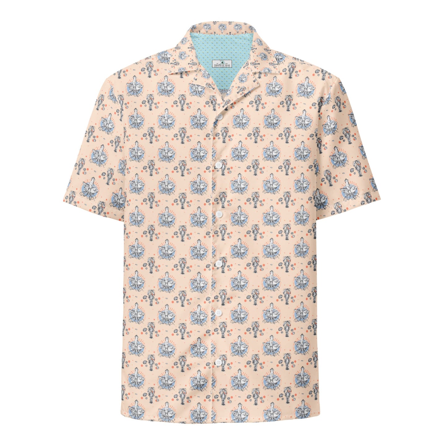 Triple Tangerine Hawaiian Shirt