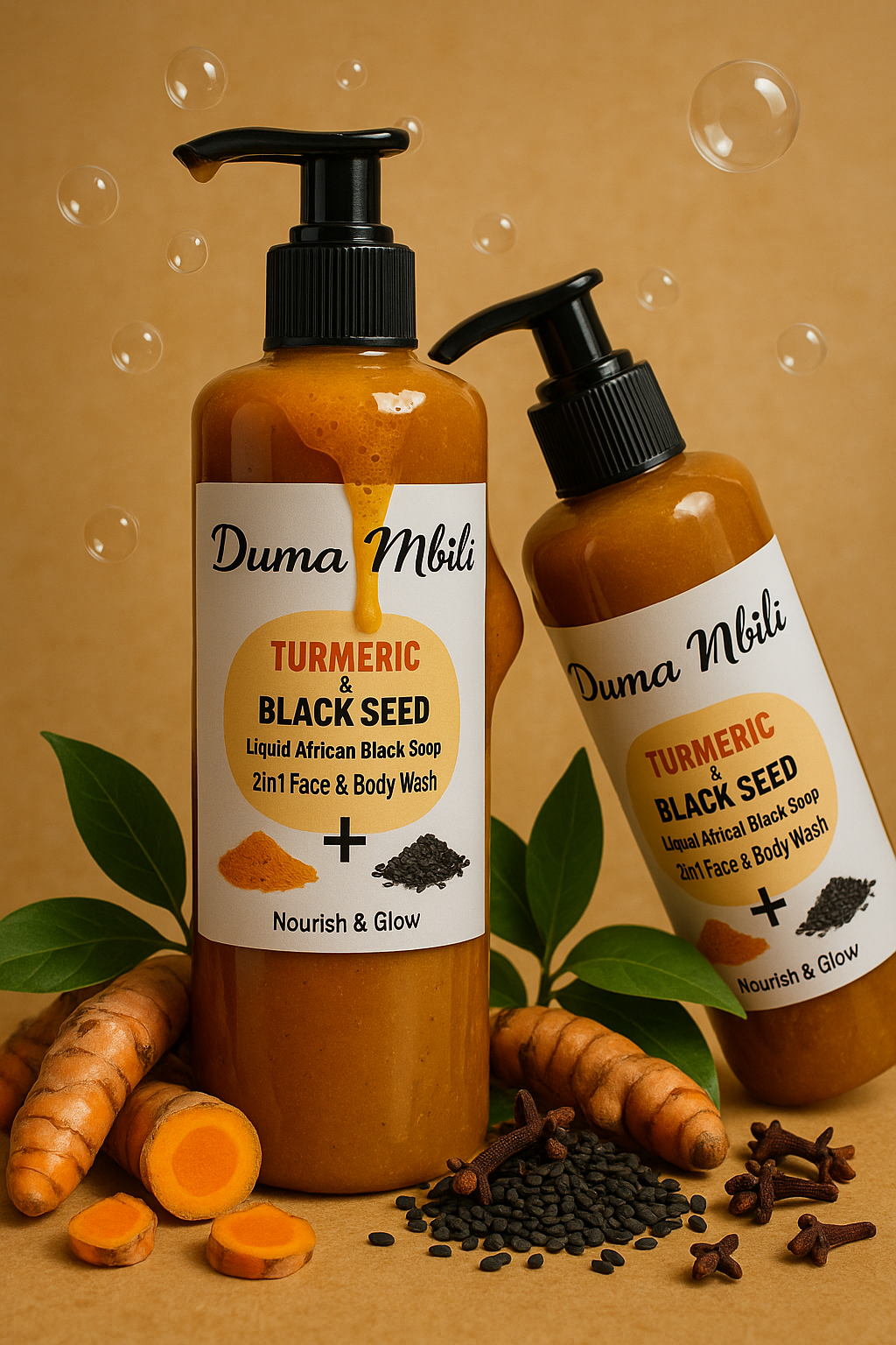 Turmeric & Black Seed African Black Soap - Osadia Concept Store