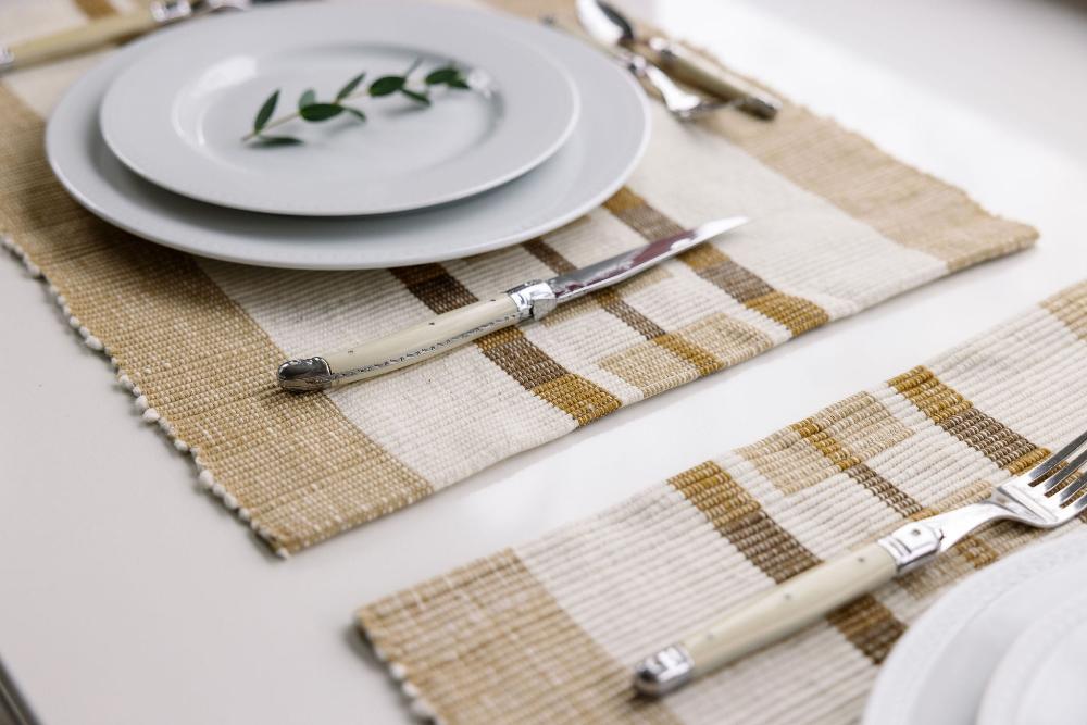 Gonder Handwoven Ethiopian Cotton Placemat