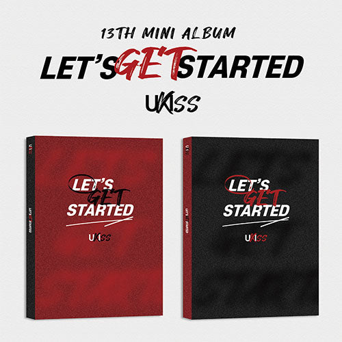 U-Kiss 13Th Mini Album - Letâs Get Started (2 Version Set)