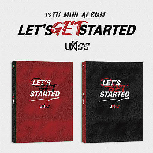 U-Kiss 13Th Mini Album - Letâs Get Started (Random) - Osadia Concept Store
