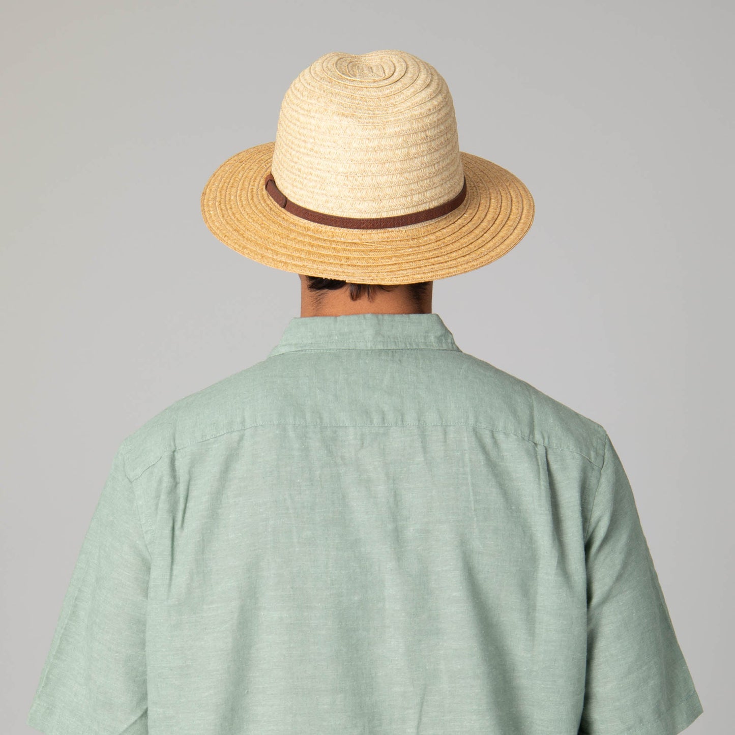 Mens Two Tone Ultrabraid Fedora