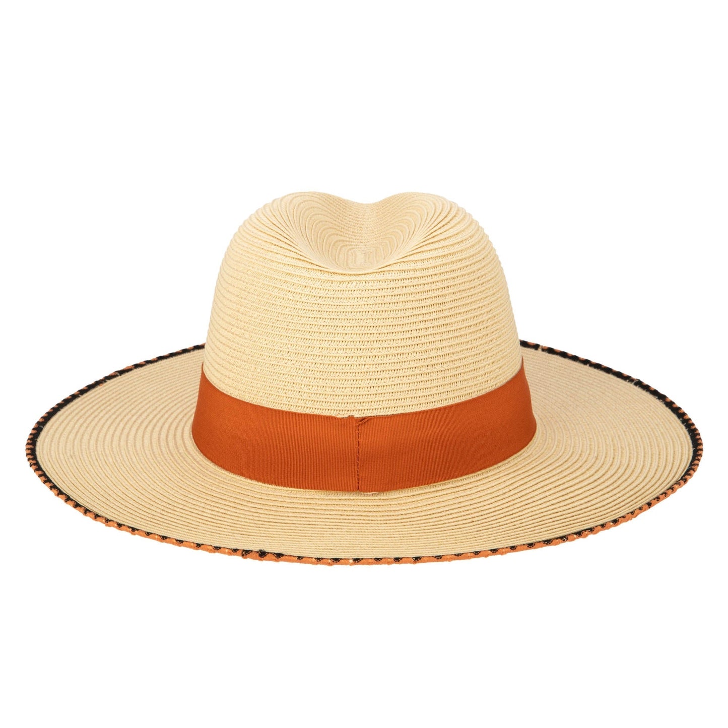 Desert Oasis - Ultrabraid Fedora with Embroidered Edge