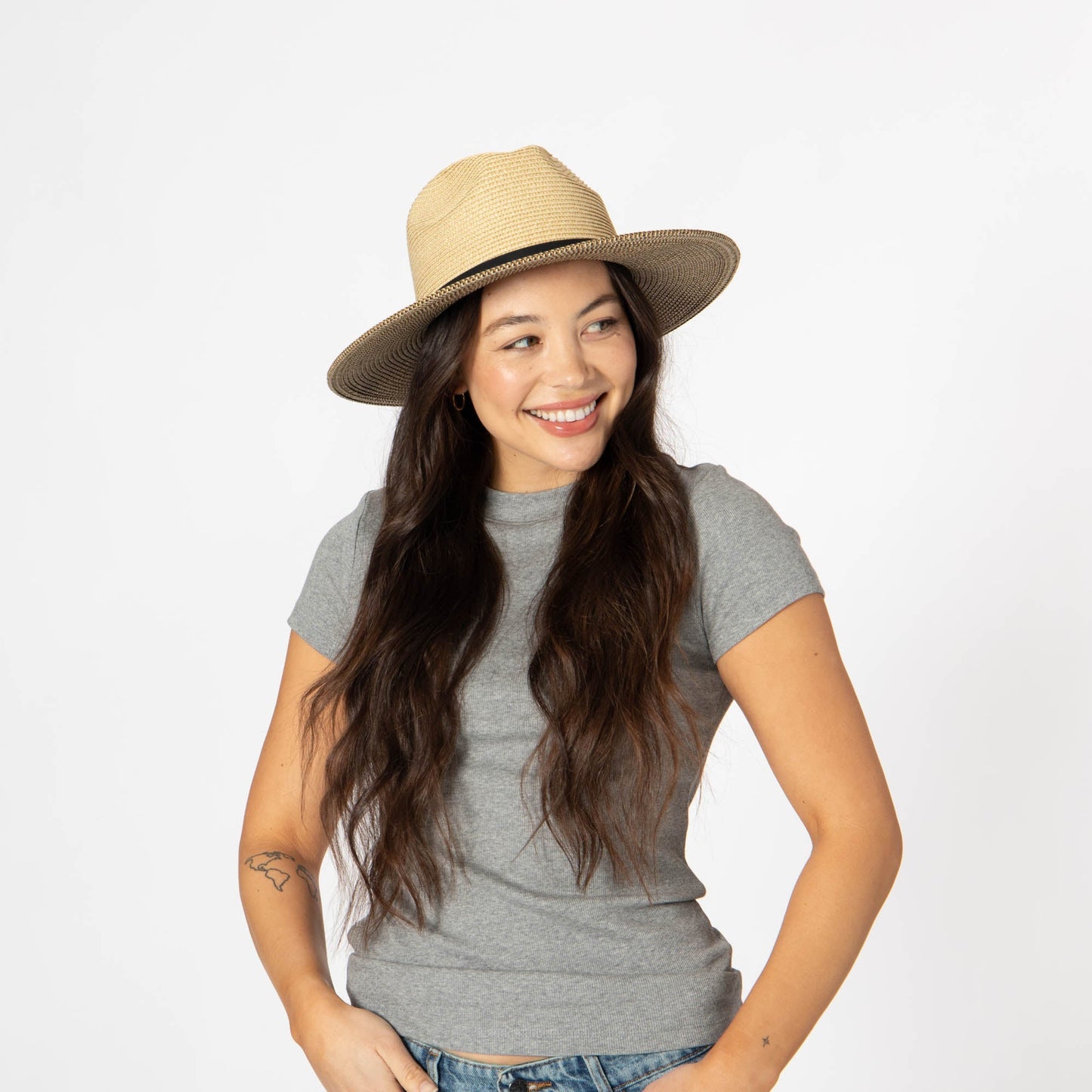 Seaside - Ultrabraid Two Tone Fedora