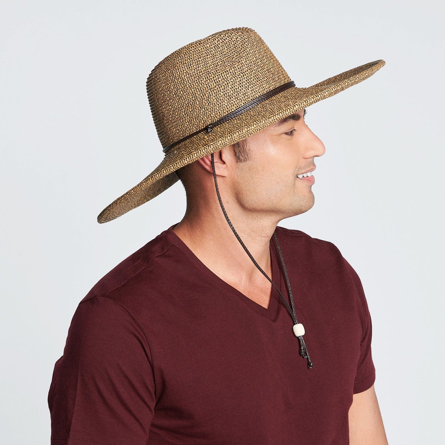 El Campo 5" Brim Sun Hat - UPF50 Sun Protection with Chin Cord by San Diego Hat Co.