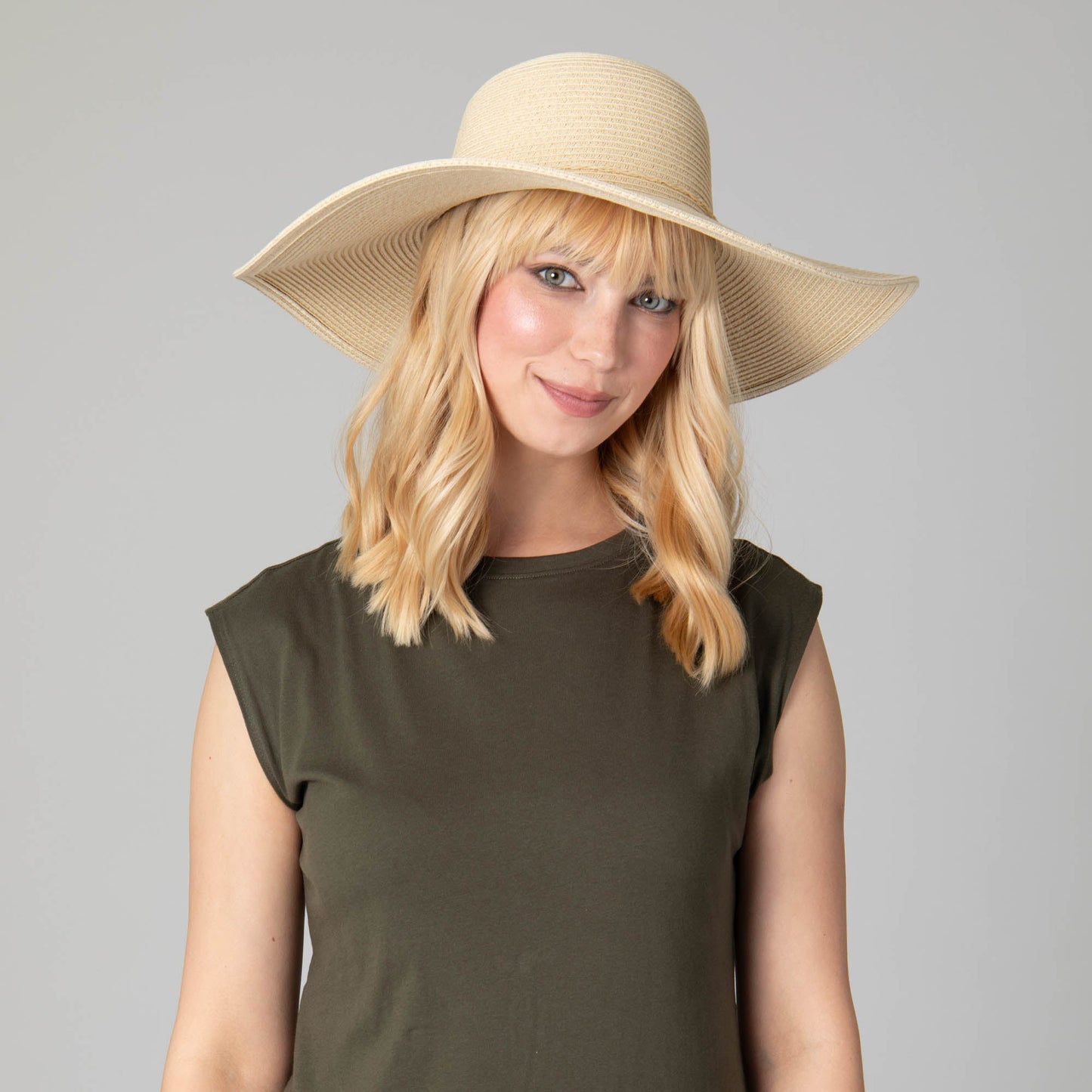 Women's Water Repellent Floppy Hat with Tie