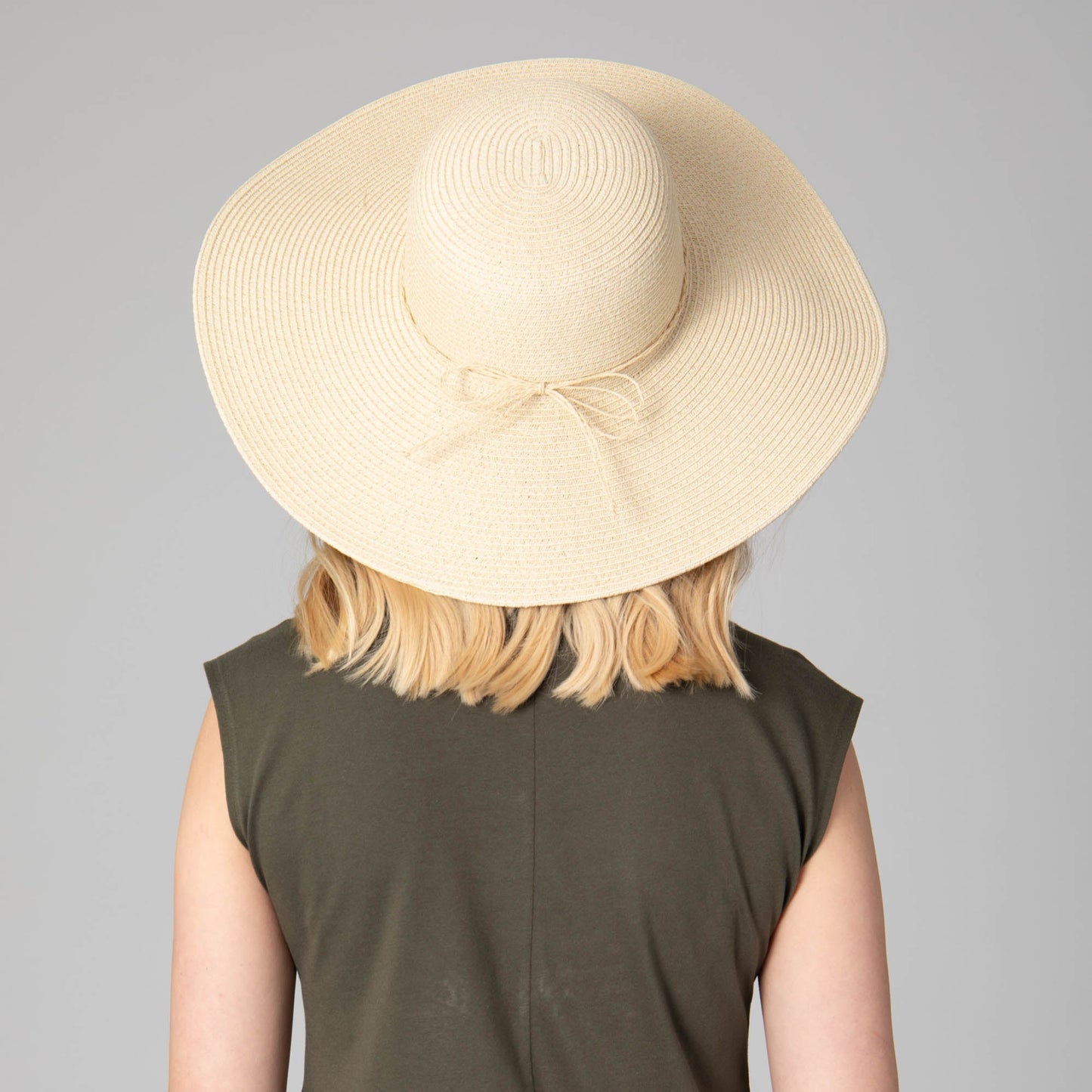 Women's Water Repellent Floppy Hat with Tie