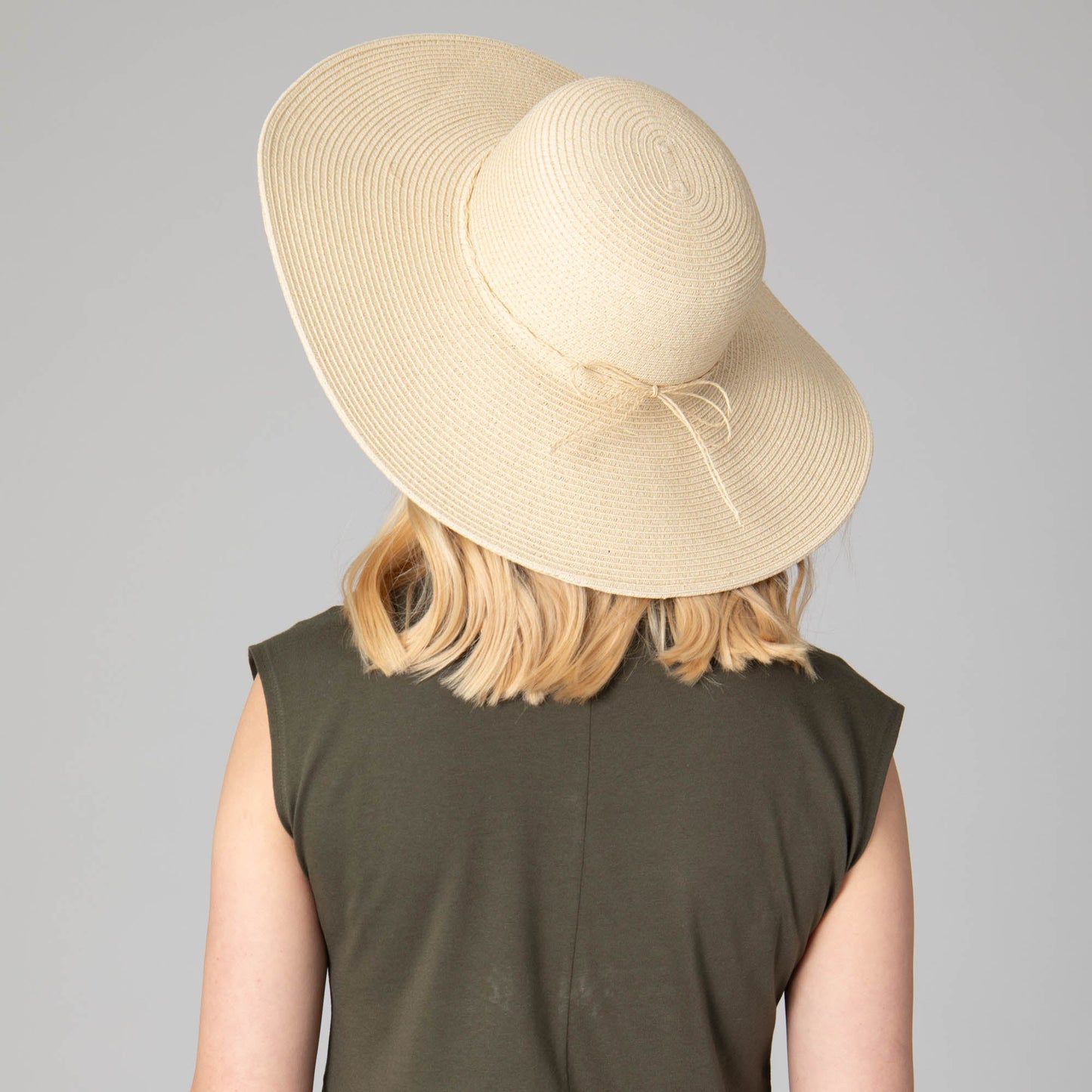 Women's Water Repellent Floppy Hat with Tie