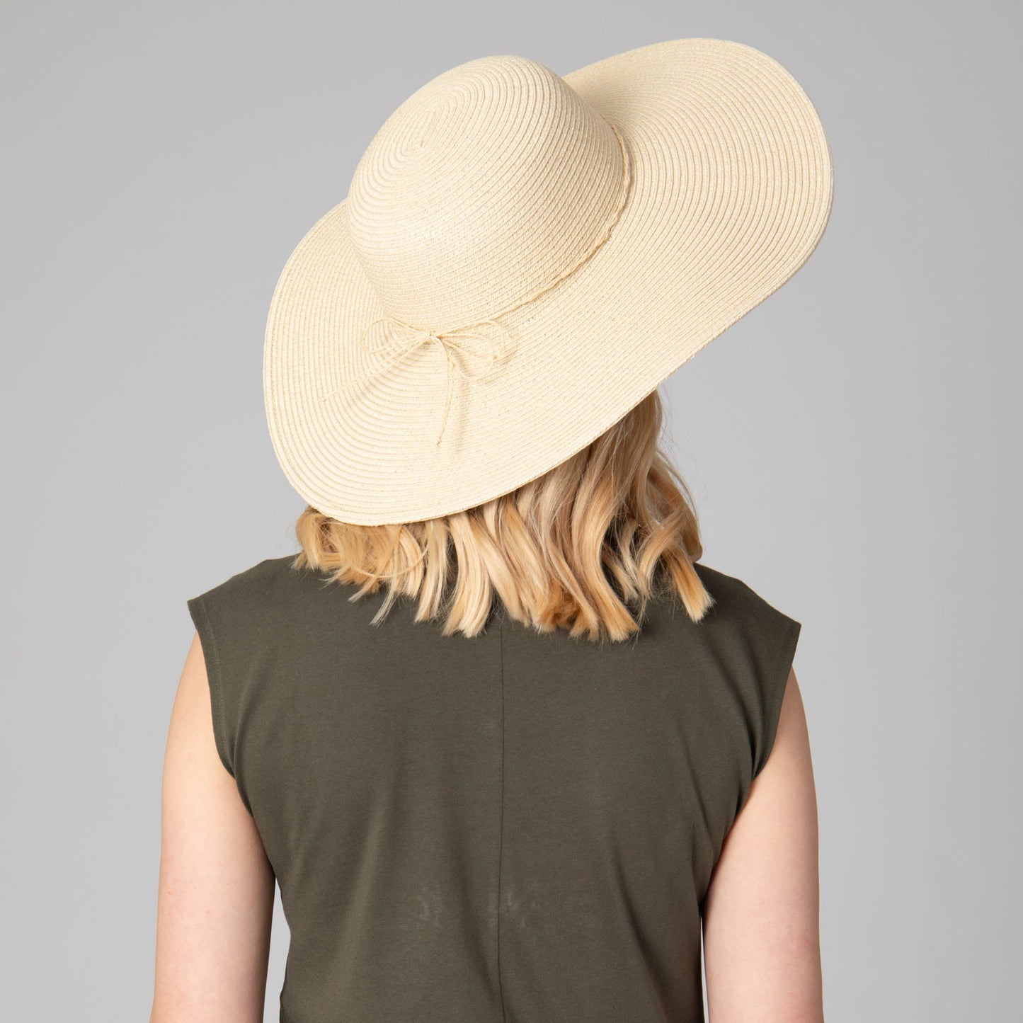 Women's Water Repellent Floppy Hat with Tie
