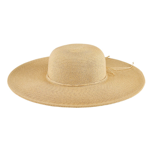 Women's Water Repellent Floppy Hat with Tie