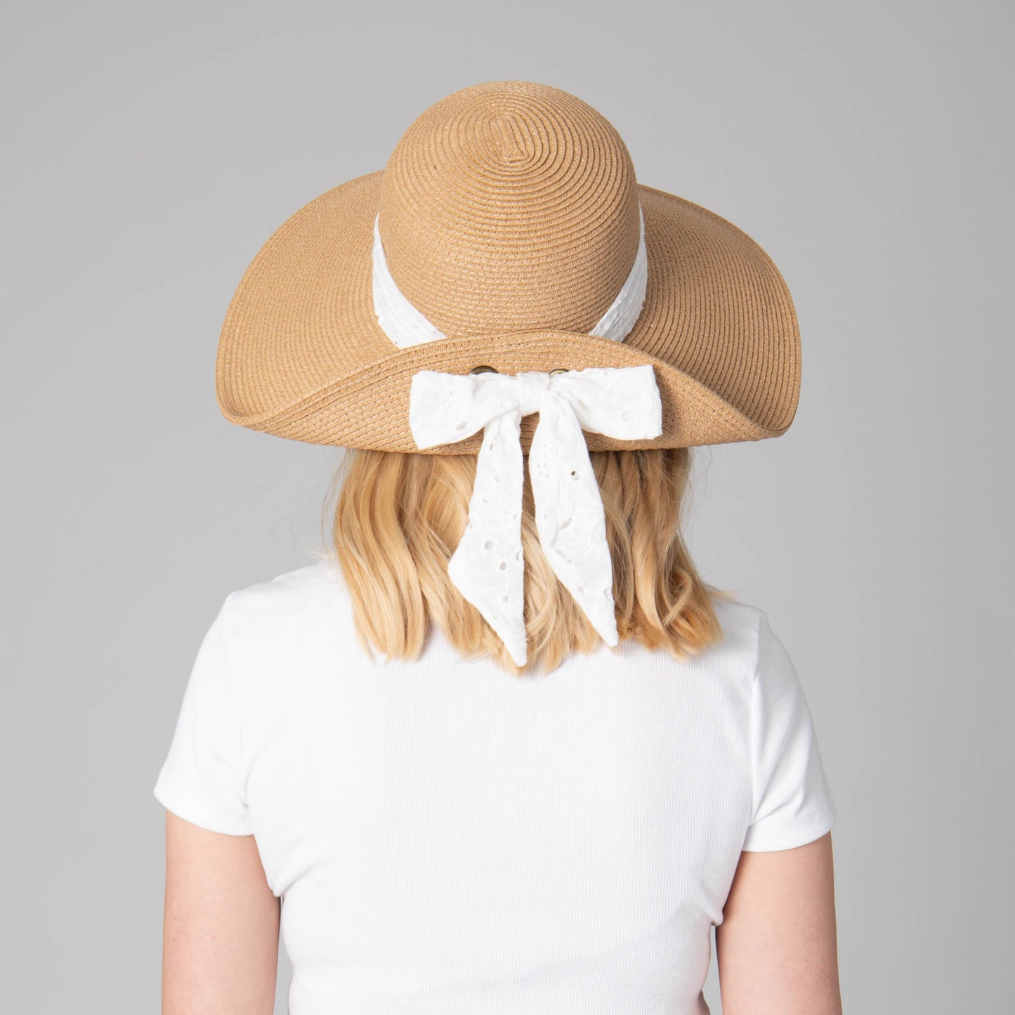 Women's Ultrabraid Fold Back Bow Sun Hat