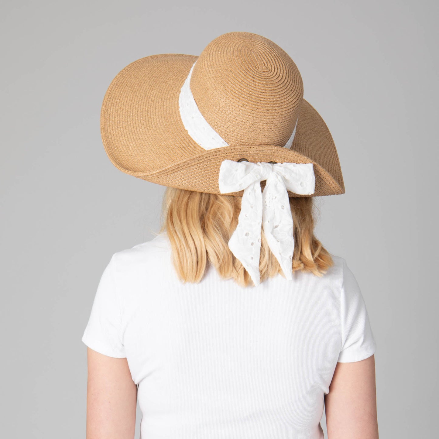 Women's Ultrabraid Fold Back Bow Sun Hat