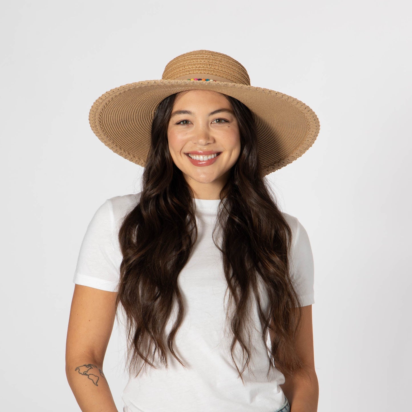 Fiesta - Round Crown Large Brim Sun Hat
