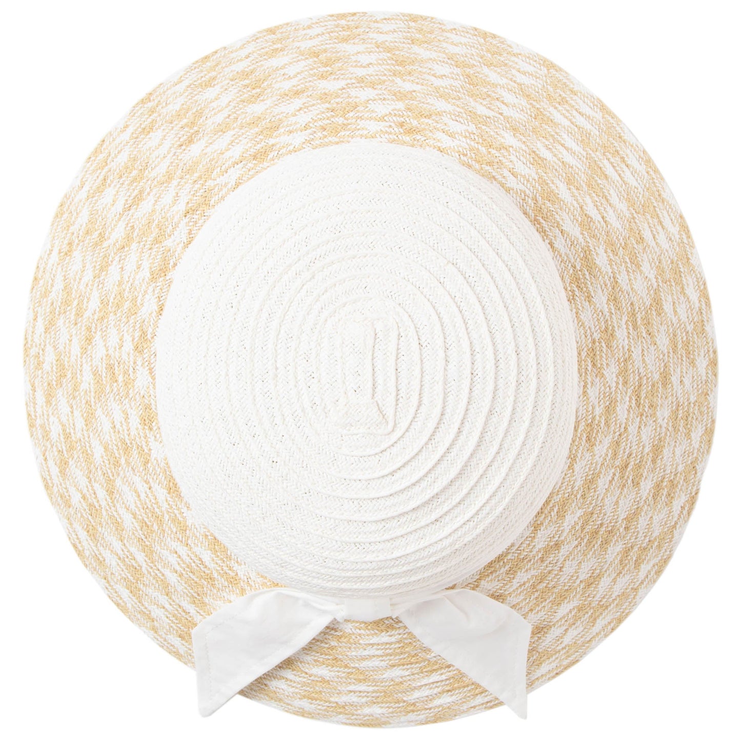 Women's Contrast Round Crown Sun Hat