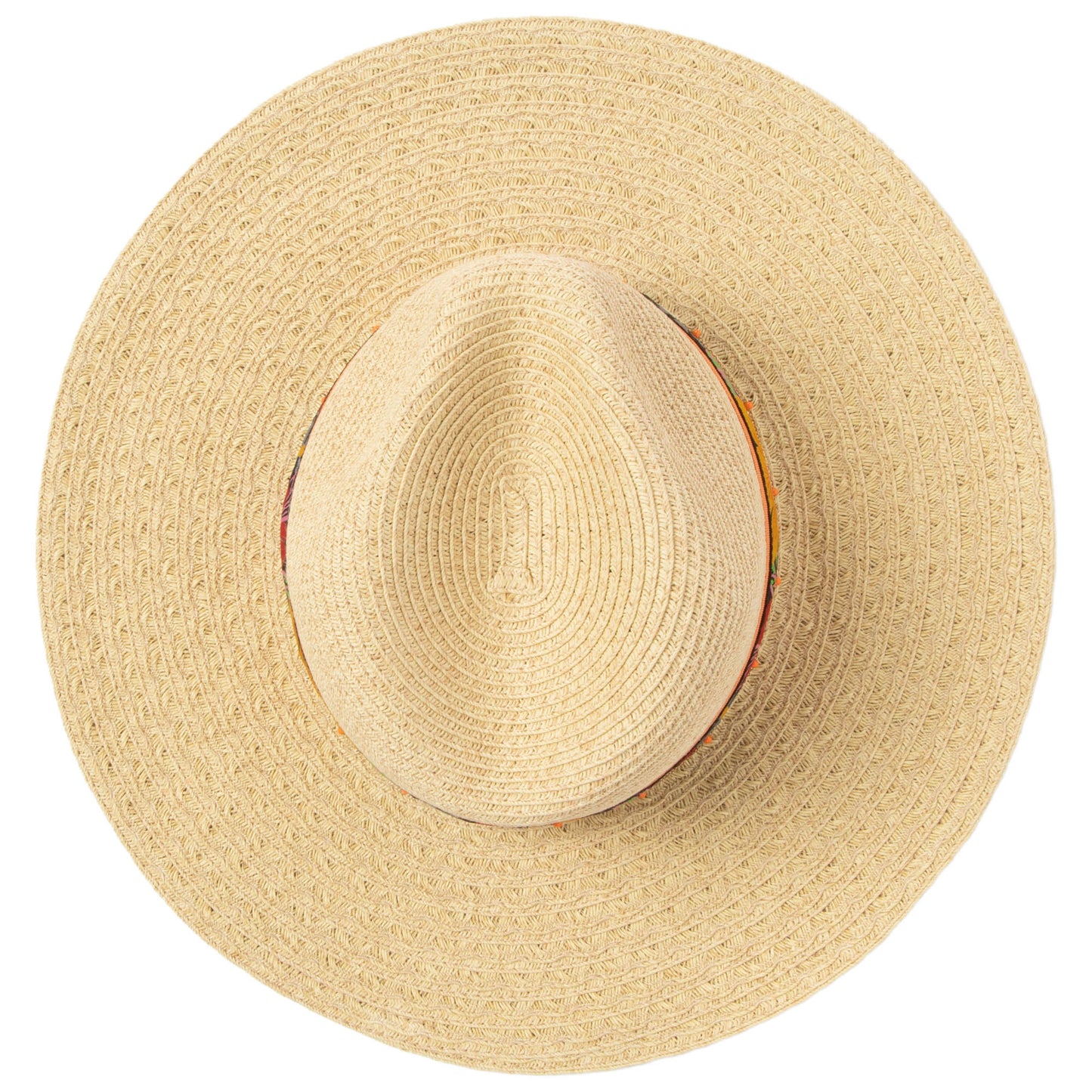 Flora - Mixed Ultrabraid Fedora with Floral Band